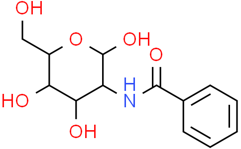 2-Benzamido-2-deoxy-D-glucopyranose (α/β mixture)Cas:14086-91-0