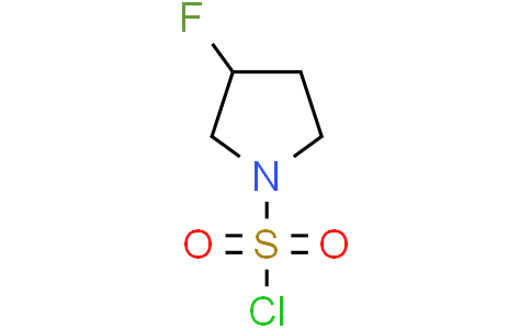 (3R)-3-fluoropyrrolidine-1-sulfonyl chloride