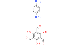 2，4，6-Trihydroxybenzene-1，3，5-tricarbaldehyde compound with benzene-1，4-diamine (1:1)