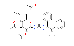 N-[(1S，2S)-2-(二甲基氨基)-1，2-二苯基乙基]-N'-(2，3，4，6-四-O-乙酰基-Β-D-吡喃葡萄糖基)硫脲,98%