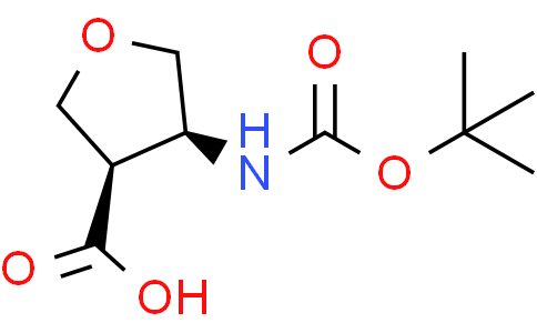 cis-4-tert-butoxycarbonylamino-tetrahydro-furan-3-carboxylic acid