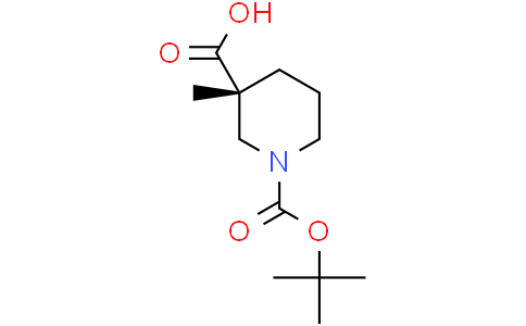 (3R)-1-tert-butoxycarbonyl-3-methyl-piperidine-3-carboxylic acid