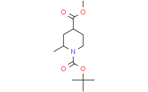 1-tert-butyl 4-methyl 2-methylpiperidine-1,4-dicarboxylate
