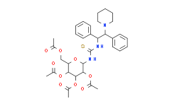 N-[(1S，2S)-1，2-二苯基-2-(1-哌啶基)乙基]-N'-(2，3，4，6-四-O-乙酰基-Β-D-吡喃葡萄糖基)硫脲,98%