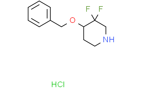 4-(benzyloxy)-3,3-difluoropiperidine hydrochloride