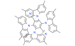 2，3，5，6-四(3，6-二甲基-9H-咔唑-9-基)-1，4-苯二腈