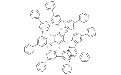 2，3，5，6-四(3，6-二苯基-9-咔唑基)-对苯二腈