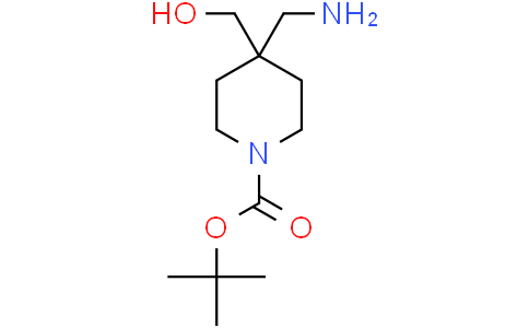 tert-butyl 4-(aminomethyl)-4-(hydroxymethyl)piperidine-1-carboxylate