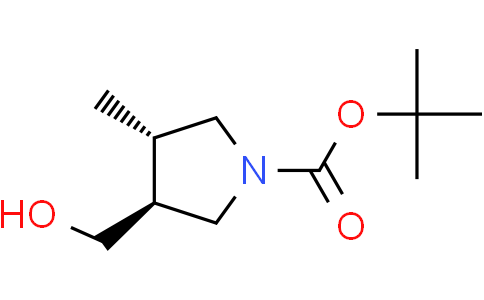 tert-butyl (3S,4S)-3-(hydroxymethyl)-4-methyl-pyrrolidine-1-carboxylate