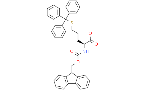 (S)-2-((((9H-芴-9-基)甲氧基)羰基)氨基)-5-(三苯甲基硫基)戊酸
