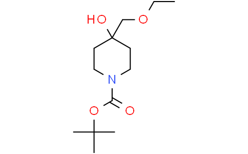 tert-butyl 4-(ethoxymethyl)-4-hydroxypiperidine-1-carboxylate