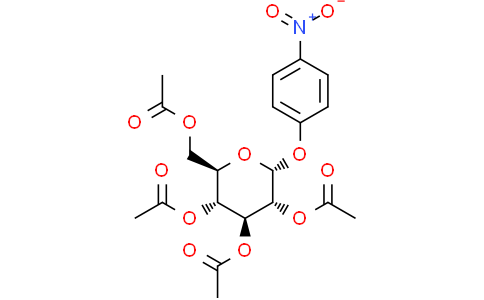 p-Nitrophenyl-2,3,4,6-tetra-O-acetyl-a-D-glucopyranosideCas:14131-42-1