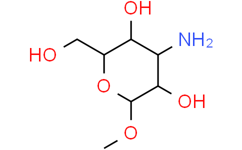 b-D-Glucopyranoside, methyl3-amino-3-deoxy-Cas:14133-36-9