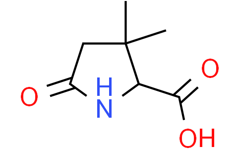 3,3-dimethyl-5-oxopyrrolidine-2-carboxylic acid
