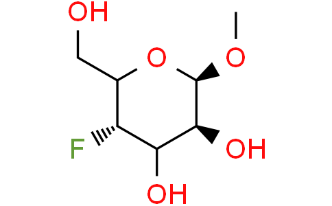 (2R,3S,5S)-5-Fluoro-6-(hydroxymethyl)-2-methoxytetrahydropyran-3,4-diolCas:141990-24-1