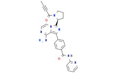 (S)-4-(8-氨基-3-(1-(丁-2-炔酰)吡咯烷-2-基)咪唑并[1，5-a]吡嗪-1-基)-N-(吡啶-2-基)苯甲酰胺