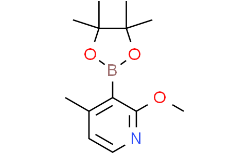 2-methoxy-4-methyl-3-(4,4,5,5-tetramethyl-1,3,2-dioxaborolan-2-yl)pyridine