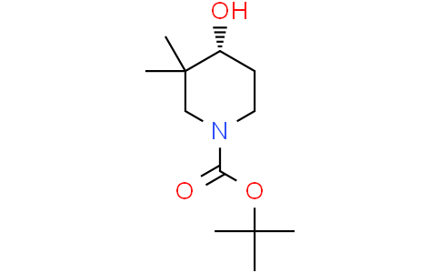 tert-butyl (4R)-4-hydroxy-3,3-dimethyl-piperidine-1-carboxylate