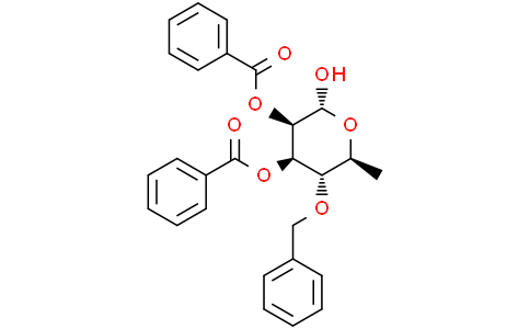 2,3-di-O-benzoyl-4-O-benzyl-α-l-rhamnopyranoseCas:1421758-33-9