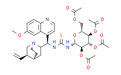 N-[(8α，9R)-6'-甲氧基奎宁-9-基]-N'-(2，3，4，6-四-O-乙酰基-β-D-吡喃葡萄糖基)硫脲,98%