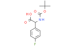 4-FLUOROPHENYLGLYCINE-N-BOC PROTECTED