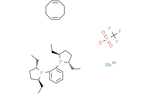 1，2-双(2S，5S)-二乙基环丁膦烷苯(环辛二烯)铑三氟甲磺酸盐