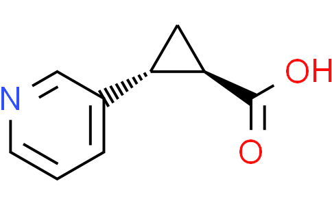 (1R,2R)-2-(pyridin-3-yl)cyclopropane-1-carboxylic acid