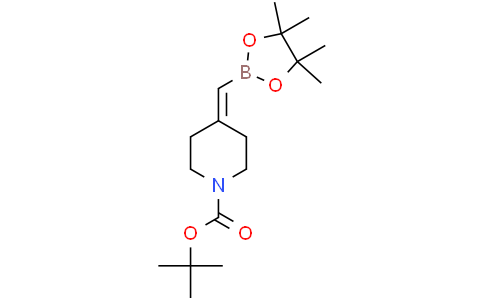 tert-butyl 4-[(4,4,5,5-tetramethyl-1,3,2-dioxaborolan-2-yl)methylene]piperidine-1-carboxylate