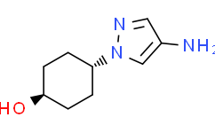 trans-4-(4-amino-1H-pyrazol-1-yl)cyclohexan-1-ol