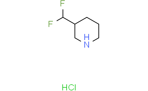 3-(difluoromethyl)piperidine hydrochloride