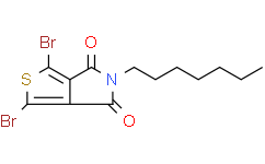 1，3-二溴-5-庚基-4H-噻吩并[3，4-c]吡咯-4，6(5H)-二酮