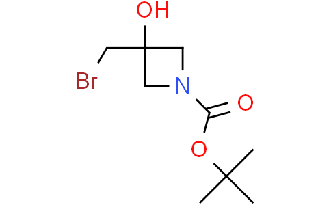 tert-butyl 3-(bromomethyl)-3-hydroxyazetidine-1-carboxylate