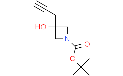 tert-butyl 3-hydroxy-3-(prop-2-yn-1-yl)azetidine-1-carboxylate