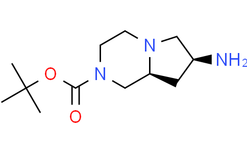 tert-butyl (7S,8aS)-7-amino-octahydropyrrolo[1,2-a]piperazine-2-carboxylate