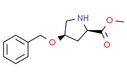 methyl (2R,4R)-4-benzyloxypyrrolidine-2-carboxylate