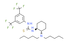 N-[3，5-双(三氟甲基)苯基]-N'-[(1S，2S)-2-(二戊基氨基)环己基]硫脲,≥98%，99%e.e.