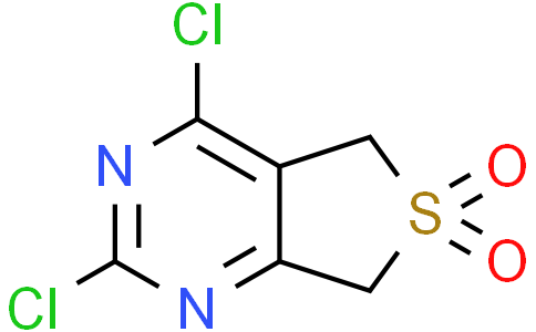 2,4-Dichloro-5,7-dihydrothieno[3,4-d]pyrimidine 6,6-dioxide