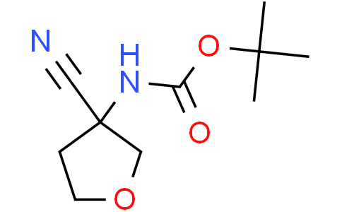 tert-butyl N-(3-cyanotetrahydrofuran-3-yl)carbamate