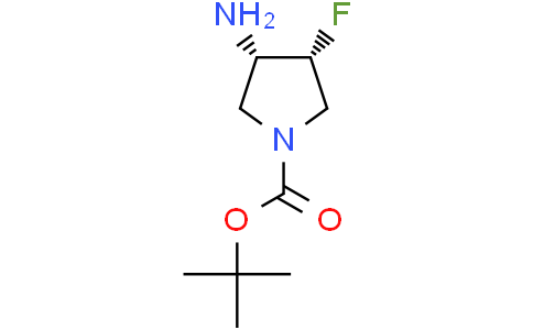 tert-butyl cis-3-amino-4-fluoropyrrolidine-1-carboxylate