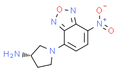 (S)-(+)-NBD-APy [即(S)-(+)-4-硝基-7-(3-氨基吡咯烷-1-基)-2，1，3-苯并恶二唑],98%