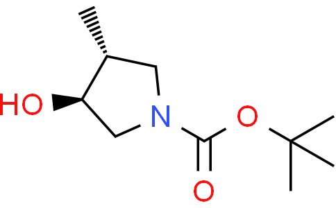 tert-butyl (3S,4R)-3-hydroxy-4-methylpyrrolidine-1-carboxylate