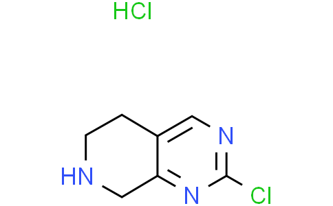 2-chloro-5,6,7,8-tetrahydropyrido[3,4-d]pyrimidine hydrochloride