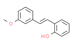 2-[2-(3-甲氧基苯)乙烯]苯酚,≥98%