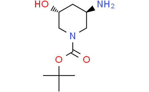 tert-butyl (3R,5R)-3-amino-5-hydroxy-piperidine-1-carboxylate
