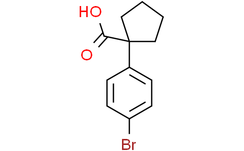 1-(4-溴苯基)环戊烷羧酸