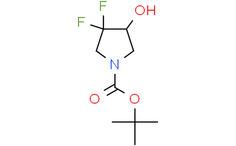 tert-butyl 3,3-difluoro-4-hydroxy-pyrrolidine-1-carboxylate