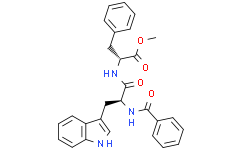 (R)-2-((S)-2-苯甲酰胺-3-(1H-吲哚-3-基)丙酰胺基)-3-苯基丙酸甲酯