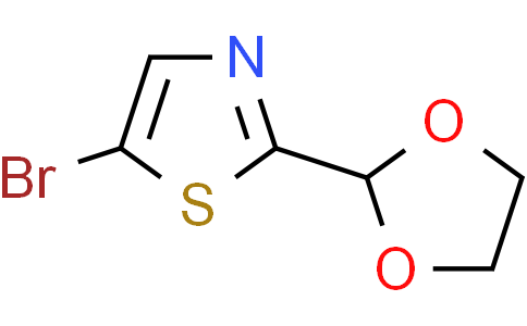 5-bromo-2-(1,3-dioxolan-2-yl)-1,3-thiazole