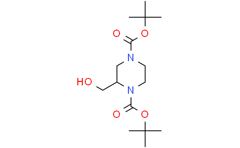 ditert-butyl 2-(hydroxymethyl)piperazine-1,4-dicarboxylate