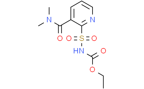 Ethyl ((3-(dimethylcarbamoyl)pyridin-2-yl)sulfonyl)carbamateCas:144098-17-9